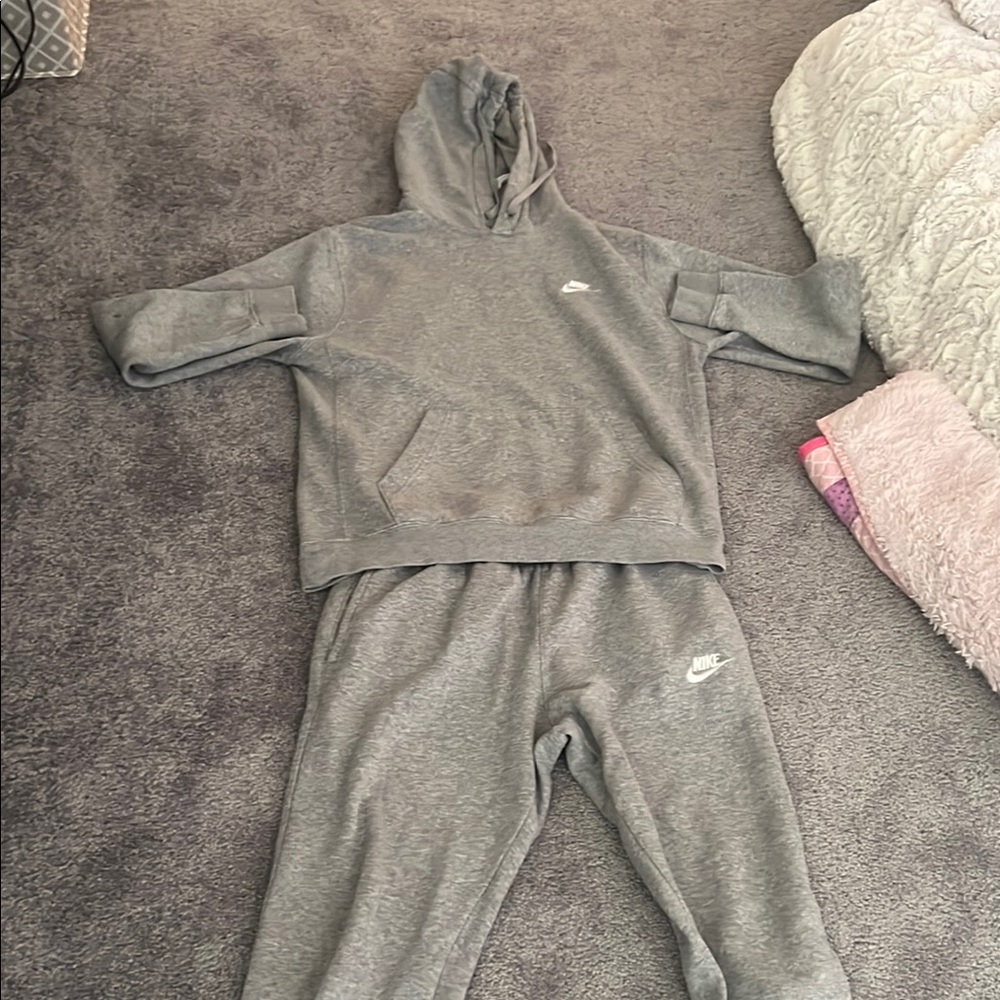 Nike  Gray Tracksuit